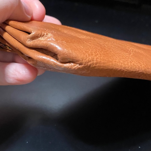 Vintage Latico Tan Leather multi compartment long wallet - Picture 13 of 16